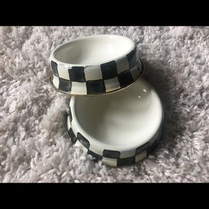 Mackenzie Childs pet bowls